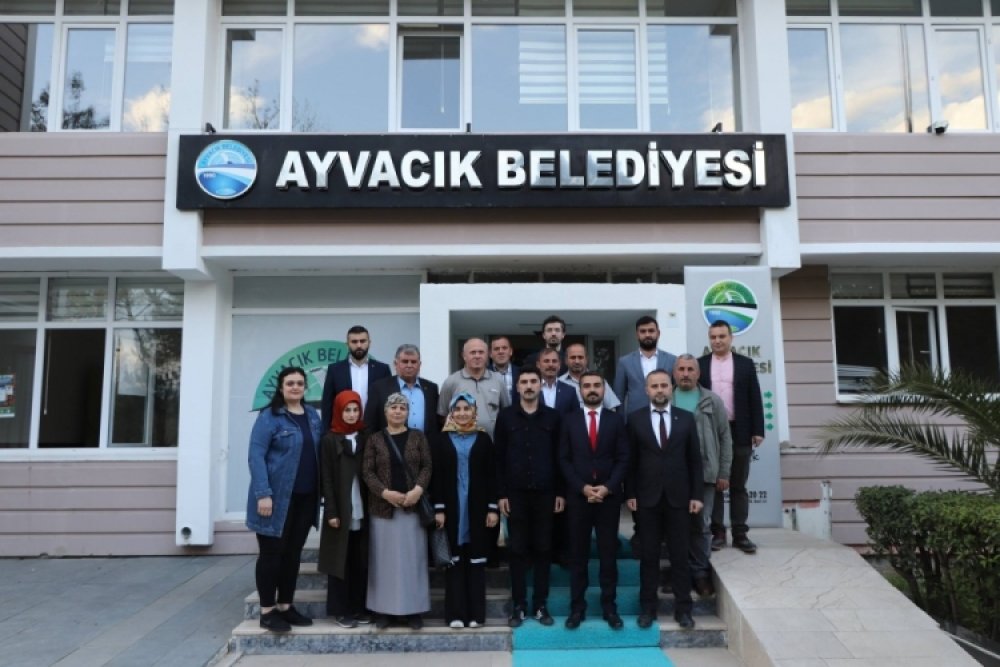 Ak Parti İlçe Teşkilatından Belediye Başkanımıza Hayırlı Olsun Ziyareti
