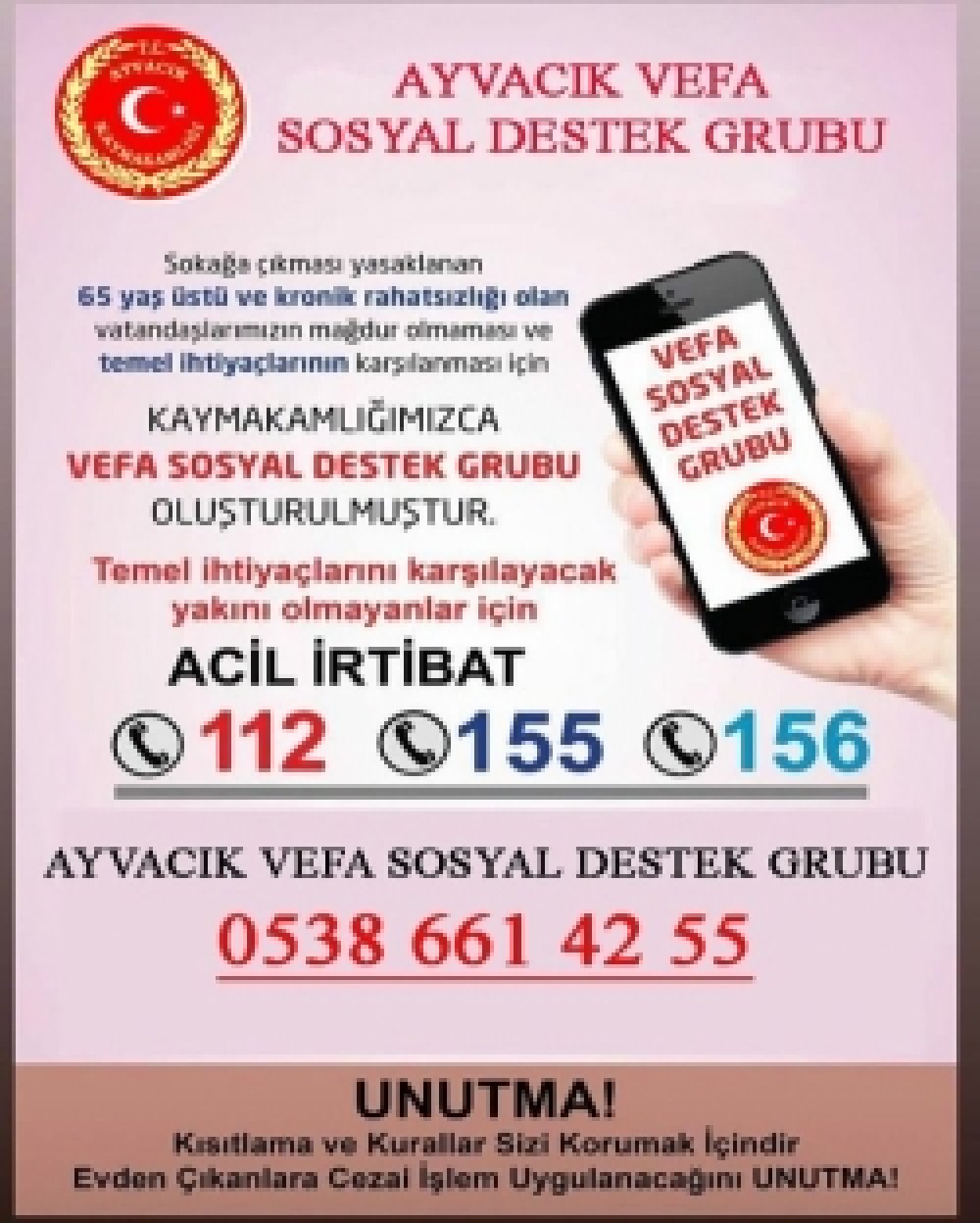 Ayvacık Vefa Sosyal Destek Grubu