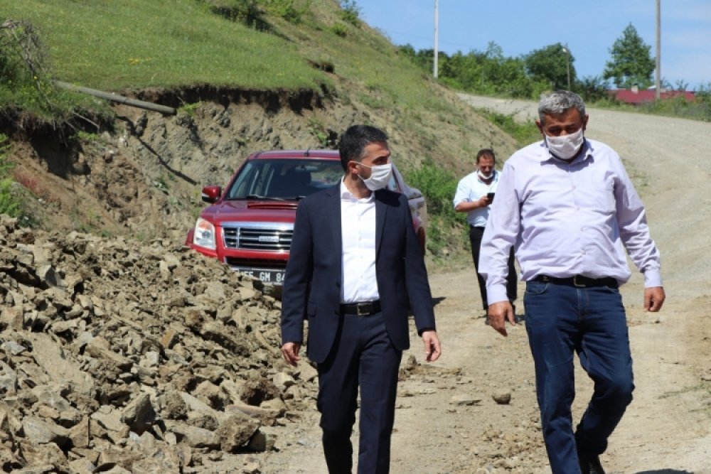 Belediye Başkanımız Mahallelerimizde İncelemelerde Bulundu