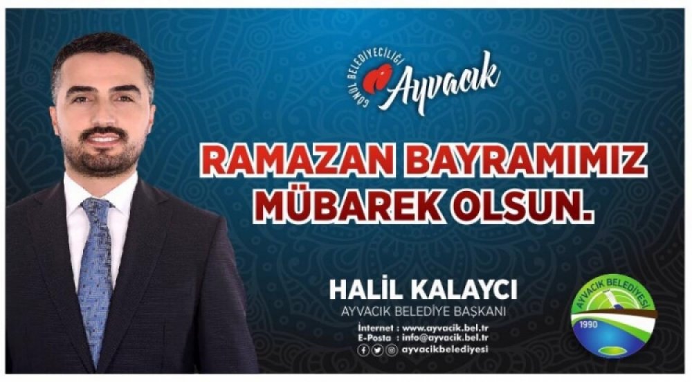 Belediye Başkanımızdan Ramazan Bayramı Mesajı