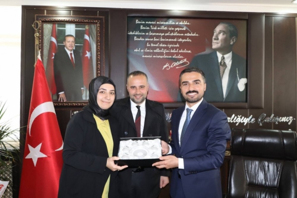 İlçe Esnaf Kadınlarımızdan Hayırlı Olsun Ziyareti