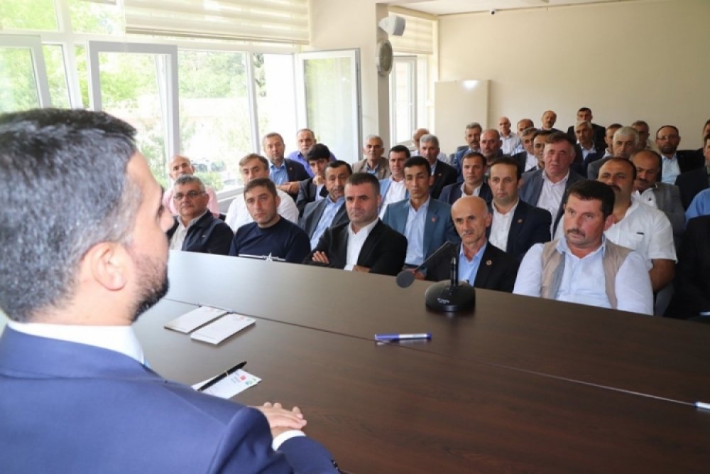 İlçe Mahalle Muhtarlarımız İle Toplantı